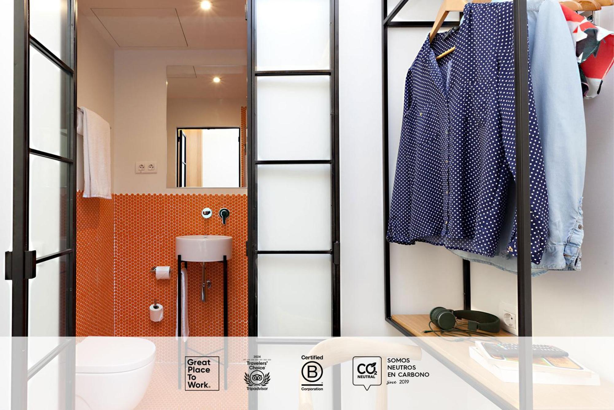 Sleep'N Atocha - B Corp Certified Hotell Madrid Eksteriør bilde