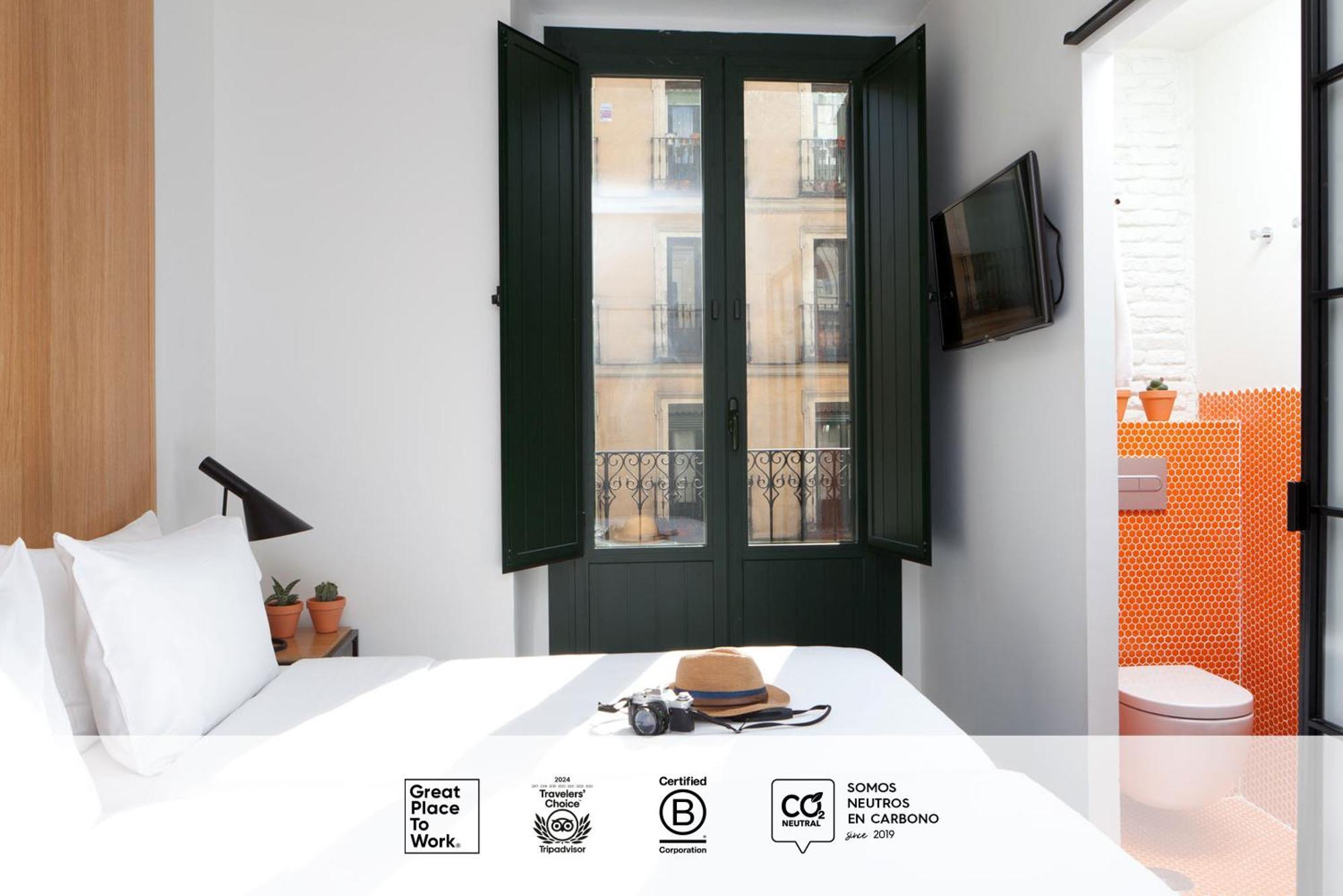 Sleep'N Atocha - B Corp Certified Hotell Madrid Eksteriør bilde