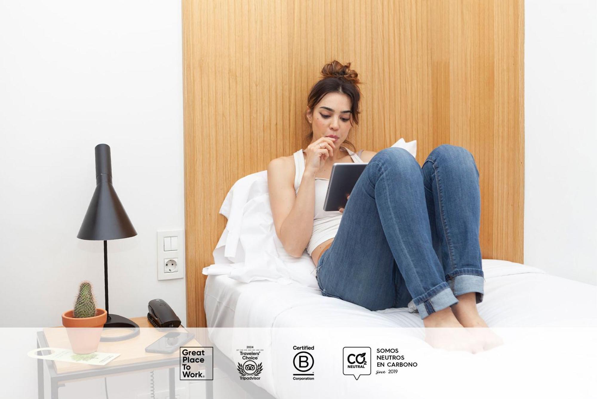 Sleep'N Atocha - B Corp Certified Hotell Madrid Eksteriør bilde