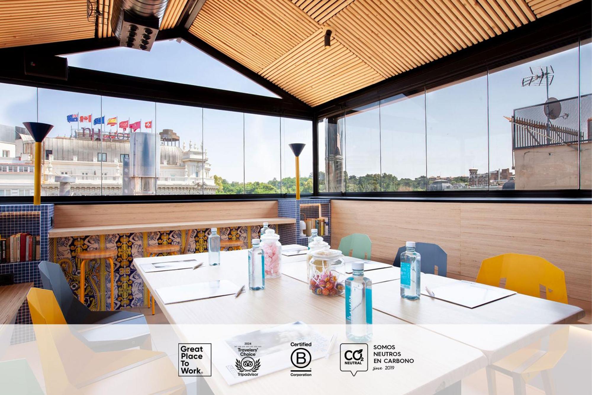 Sleep'N Atocha - B Corp Certified Hotell Madrid Eksteriør bilde