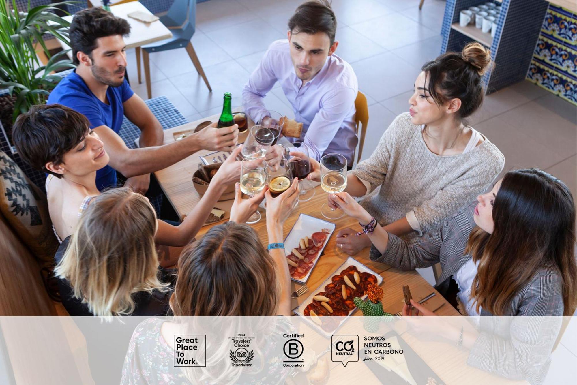Sleep'N Atocha - B Corp Certified Hotell Madrid Eksteriør bilde