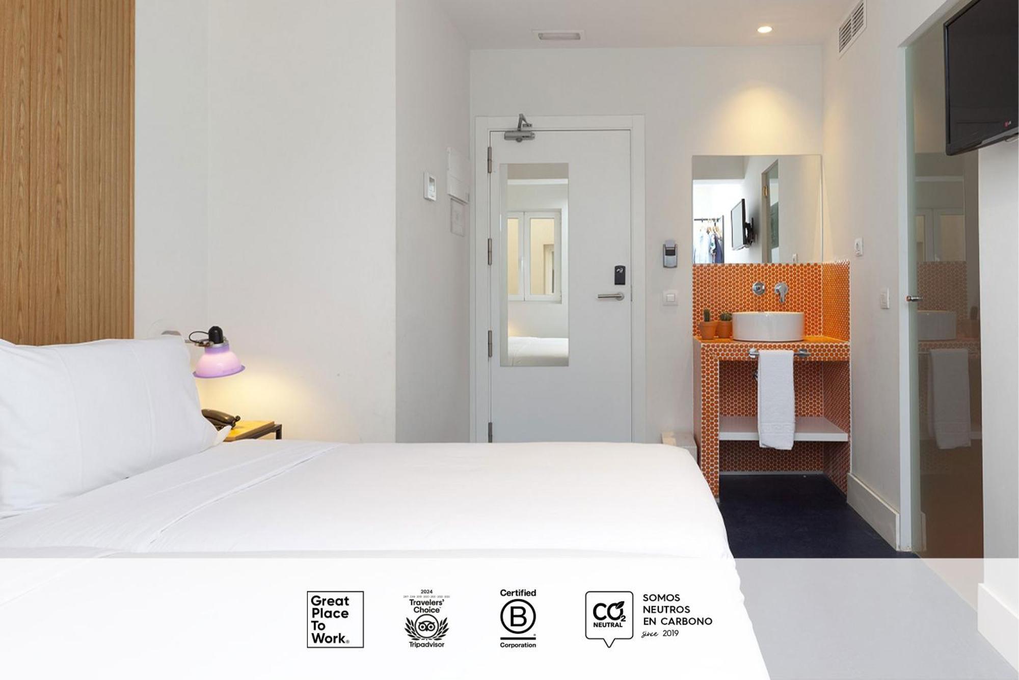 Sleep'N Atocha - B Corp Certified Hotell Madrid Eksteriør bilde