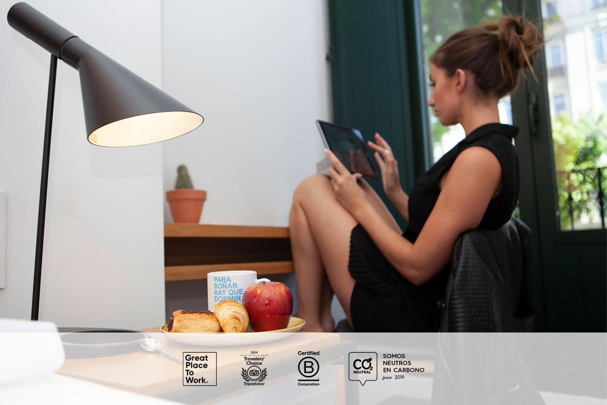 Sleep'N Atocha - B Corp Certified Hotell Madrid Eksteriør bilde