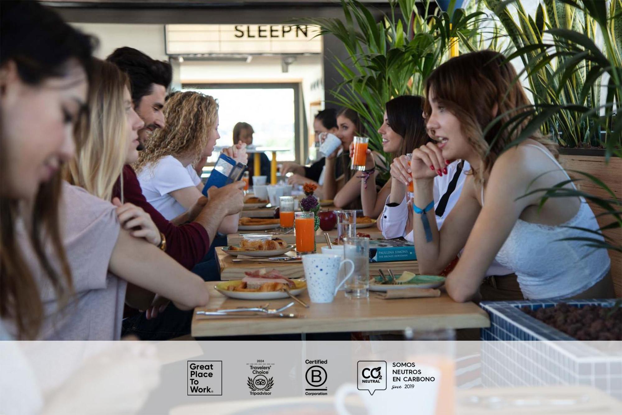 Sleep'N Atocha - B Corp Certified Hotell Madrid Eksteriør bilde