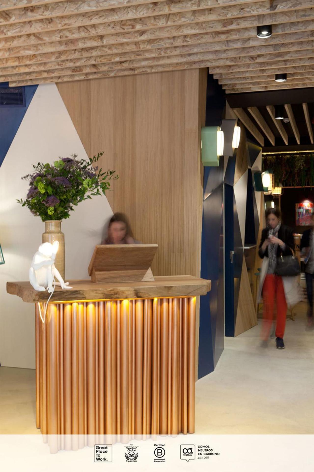Sleep'N Atocha - B Corp Certified Hotell Madrid Eksteriør bilde